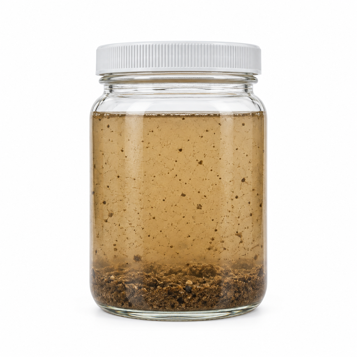 Suspended-solids sample jar
