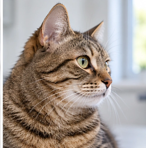Illustrative cat profile