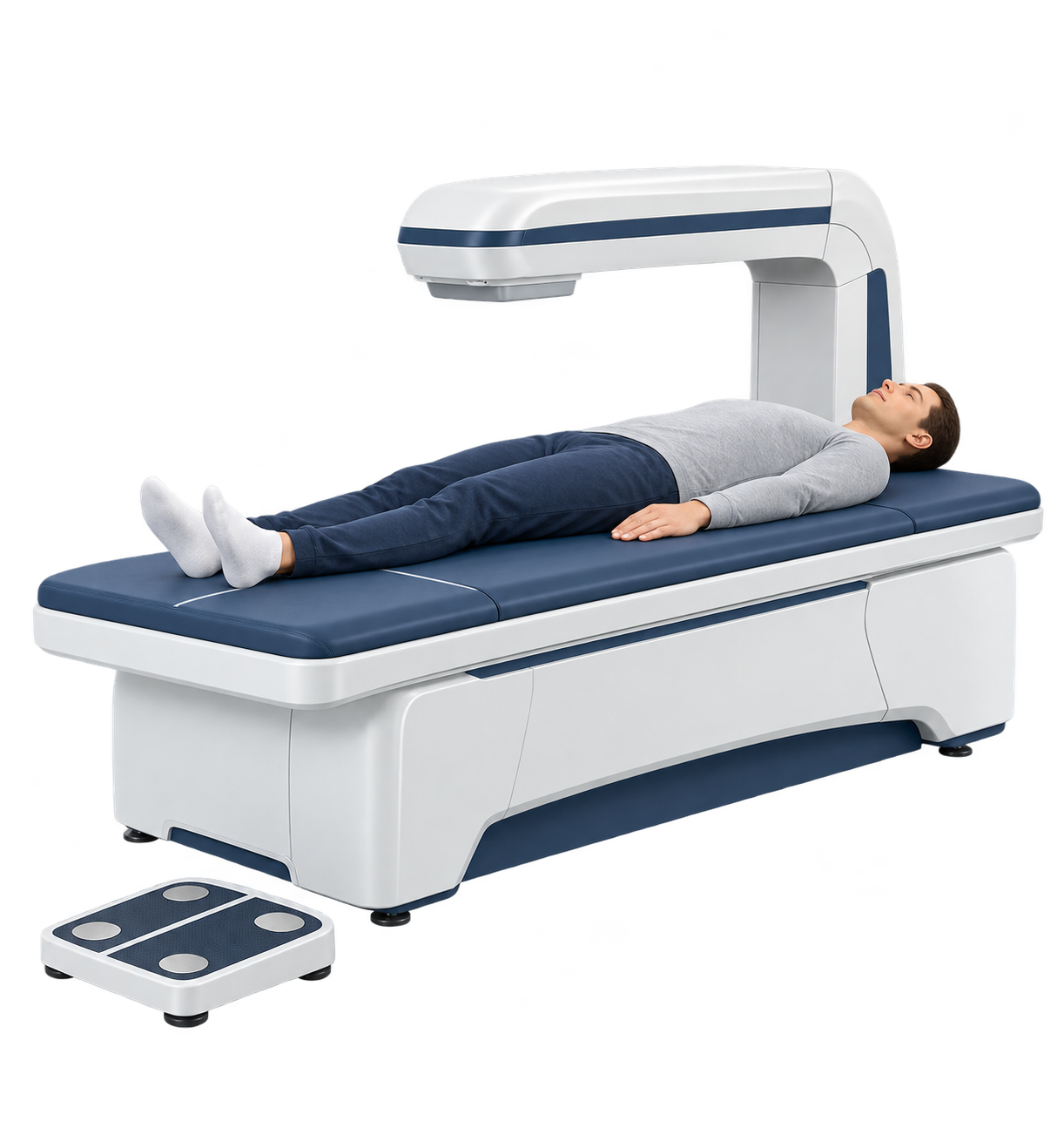 Representative whole-body composition scanning equipment, not a patient scan